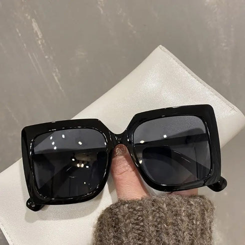 Women Classic Leisure Large Frame Square Sunshades